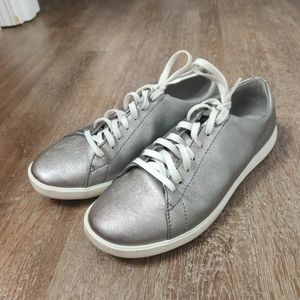 Cole Haan metallic sneakers